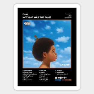 Drake - Nothing Was The Same Tracklist Album Magnet